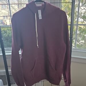 Alternative Men's Plum Hoodie Sweater